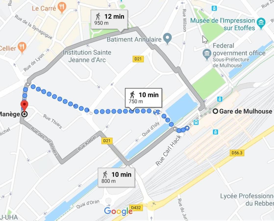 3P Cosy A Mulhouse, 55 M2 Apartment ภายนอก รูปภาพ
